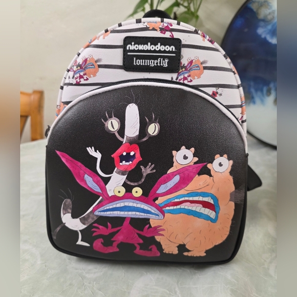 Loungefly Aaahh!!! Real Monsters Mini Backpack New With Tags. - Picture 1 of 7